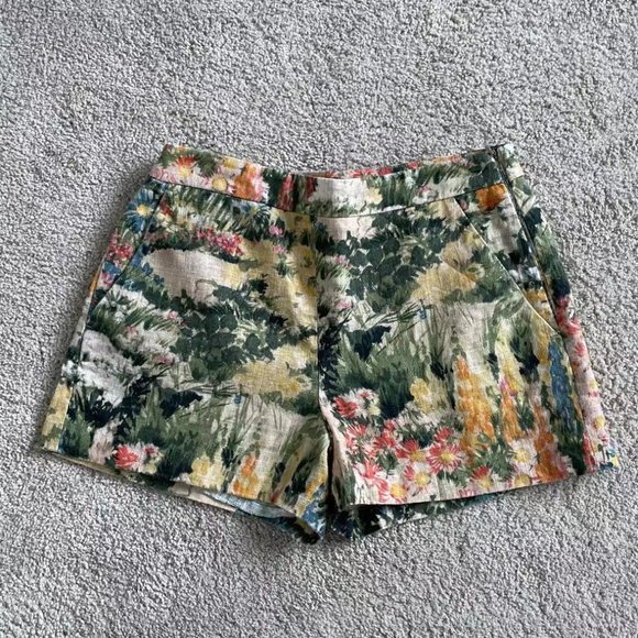 RED Valentino Linen Shorts (Size 40)